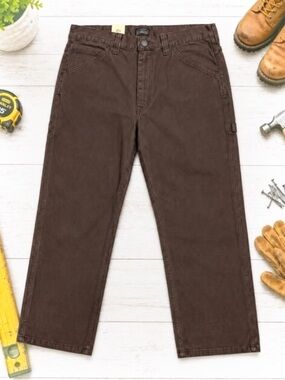 NWT C.E. Schmidt Brown Carpenter Work Pants Utility 40x30 Workwear